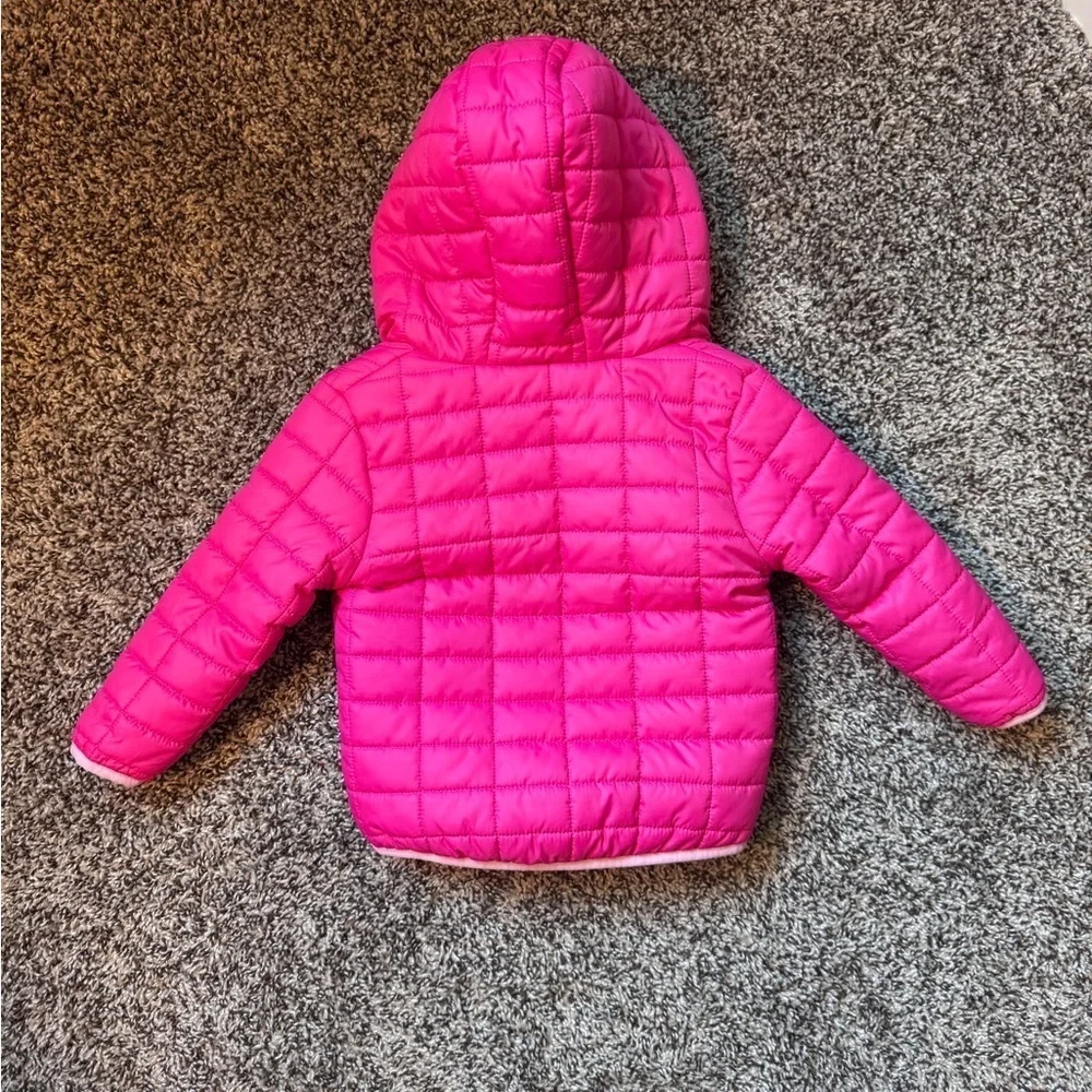 Cat & Jack Toddler Hooded Pink Puffer Coat - EUC, size 18 months